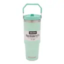 Milestone Travel Mug with Flip Straw Stainless Steel Double Walled Mint Green 890ml image 7
