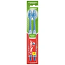 Colgate Premier Clean Medium Toothbrush 2 Pack image 0