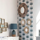 Atmosphera Lot de 3 miroirs Aïda en rotin - Diamètre 28 cm image 1