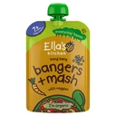 Ella's Kitchen Organic Bangers and Mash Baby Pouch 7+ Months 130g image 0
