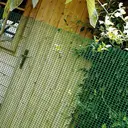 TENAX Hobby 10 Filet en plastique vert à mailles rectangulaires pour clôtures et portails - 1 x 50 m image 1