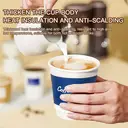 Maxcook 25pcs 280ml Disposable Coffee Cups with Lids for Hot & Cold Beverage,Leak-proof image 7