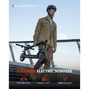 INVANTI E30 Trottinette électrique pliable avec moteur 350 W sans balais autonomie 32 km image 1