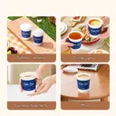 Maxcook 25pcs 280ml Disposable Coffee Cups with Lids for Hot & Cold Beverage,Leak-proof image 5