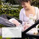 MOMCOZY Chauffe-biberon portable anti-fuite, rechargeable par USB image 1