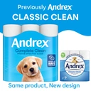 Andrex Complete Clean Toilet Tissue, 2-Ply, 9 Rolls image 4