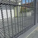 TENAX Exagon Filet en plastique gris à mailles hexagonales pour balcons, terrasses et clôtures - 0,5 x 50 m image 0