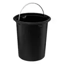 5Five SOFTCL 3L Mülleimer Khol Farben Matt Schwarz image 1