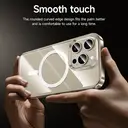 HOCO Magnetic Series Airbag Protective Phone Case - iPhone15 Pro Max - Transparent image 6