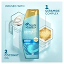 Head & Shoulders DermaXPro Repairing Moisture Anti Dandruff Shampoo With Coconut Oil 300ml image 2