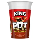 Pot Noodle King Pot Beef & Tomato 114g image 1