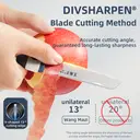 WANGMAZI Portable Foldable Fruit Knife Household Fruit and Vegetable Peeling Knife image 6