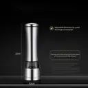 BJ stainless steel grinder grinding bottle manual black pepper seasoning bottle pepper grinder (extended version) image 6