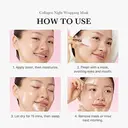 medicube Collagen Night Wrapping Mask Geschenkset 75 ml + Pinsel image 4