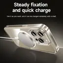 HOCO Magnetic Series Airbag Protective Phone Case - iPhone15 Pro Max - Transparent image 3