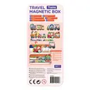 mierEdu Boîte de puzzle magnétique voyage - Trains image 1