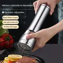 BJ stainless steel grinder grinding bottle manual black pepper seasoning bottle pepper grinder (extended version) image 7