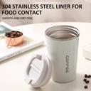 Maxcook Coffee Cup Stainless Steel Water Cup With Llid Insulated Tumbler Cup 510ml MCB8749 510 ml image 3
