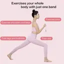 ochama x J.ZAO Bande de résistance en 8 pour yoga et fitness, entraînement du dos, de la poitrine, des hanches et des jambes image 1