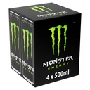 Monster Energy Drink Original Green 4 x 500 ml image 1
