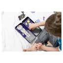 mierEdu Boîte de voyage puzzle magnétique à thème cosmonaute image 2