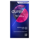 Durex 12 Regular Fit Mutual Climax Condoms image 0