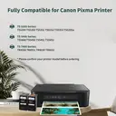 inkcloud 560/561 XL High Yield Cartouches d'encre pour Canon Pixma TS5350, TS7450 - Tri-couleur image 1