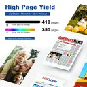 inkcloud 510XL/511XL Cartouches d'encre pour Canon Pixma MP495 iP2700 - Noir, tri-couleur image 1