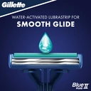 Gillette BlueII Plus Slalom Men's Disposable Razors x8 image 4
