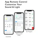 Momcozy Machine à sons portable pour bébé avec veilleuse intégrée et contrôle par application image 3
