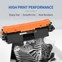 inkcloud 047 Lot de 2 cartouches de toner compatible pour LBP113w, MF113w, i-SENSYS et LBP113w - Noir image 1