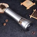 BJ stainless steel grinder grinding bottle manual black pepper seasoning bottle pepper grinder (extended version) image 3