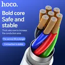 HOCO X82 USB-A to USB-C 3A Charging Cable - 1M - Black image 3