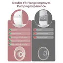 Momcozy M5 Lot de 2 tire-lait portable électrique avec 3 modes et 9 niveaux - Gris image 2