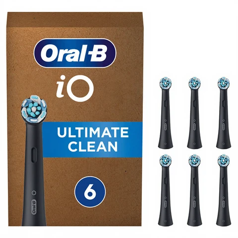 ORAL-B iO Ultimate Clean Black Zahnbürstenköpfe.