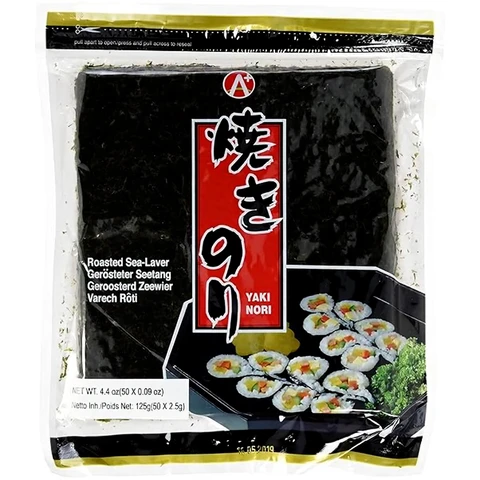 A+ Yaki Nori Algen geröstet 125g