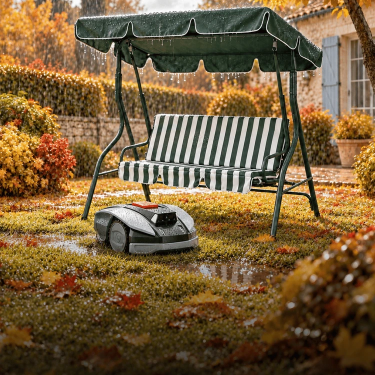 Le jardin se prépare à l'automne