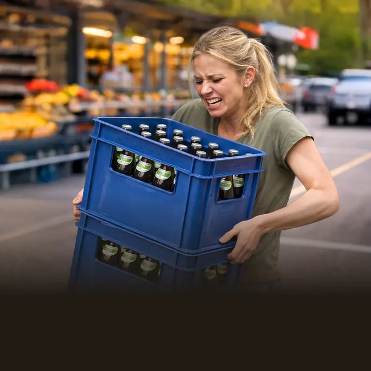 Schwer war gestern. Heute wird geliefert.