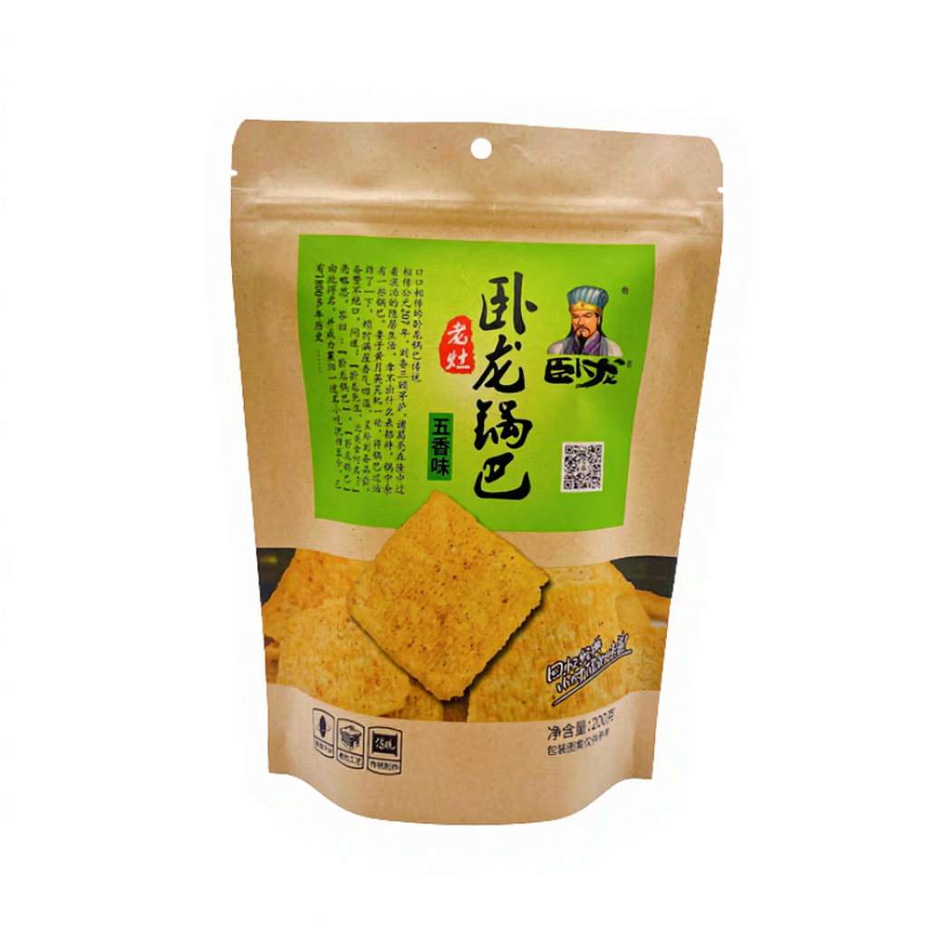 Wolong Oude Fornuis Pot Rijst met Vijf Smaken 200g