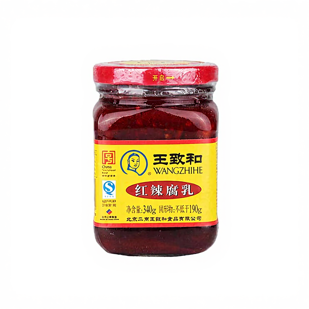 Wangzhihe Wang Zhihe Pikante Rode Bonenkwark 340g
