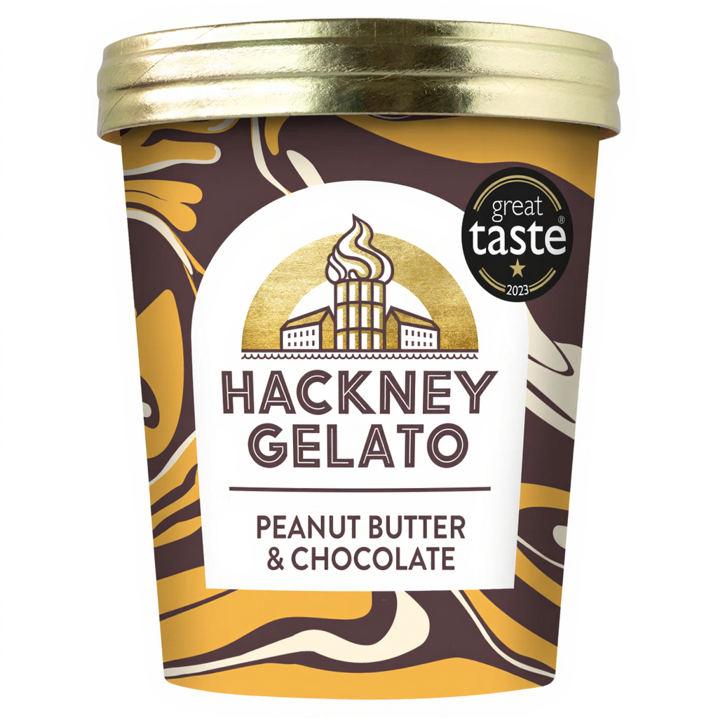 Hackney Gelato Peanut Butter & Chocolate 460ml
