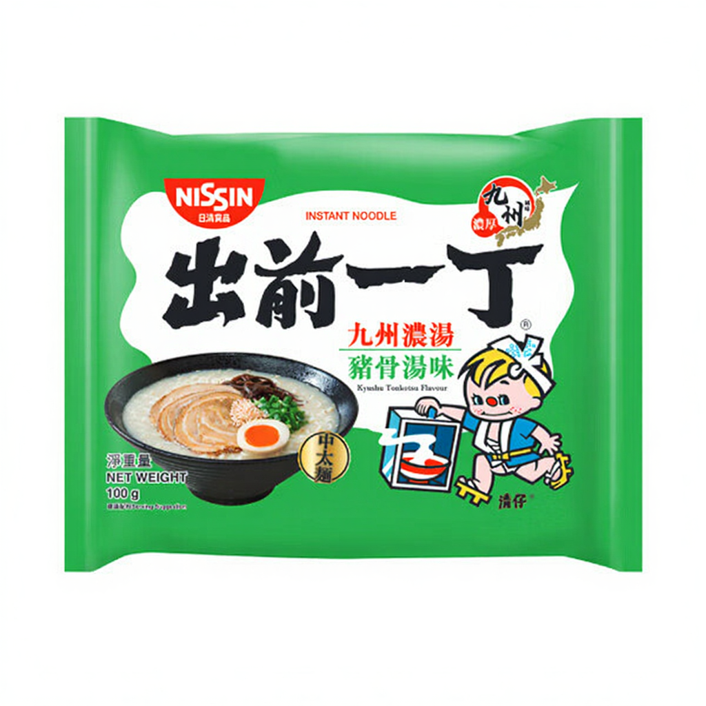 Nissin Demae Ramen Kyushu Tonkotsu 100g