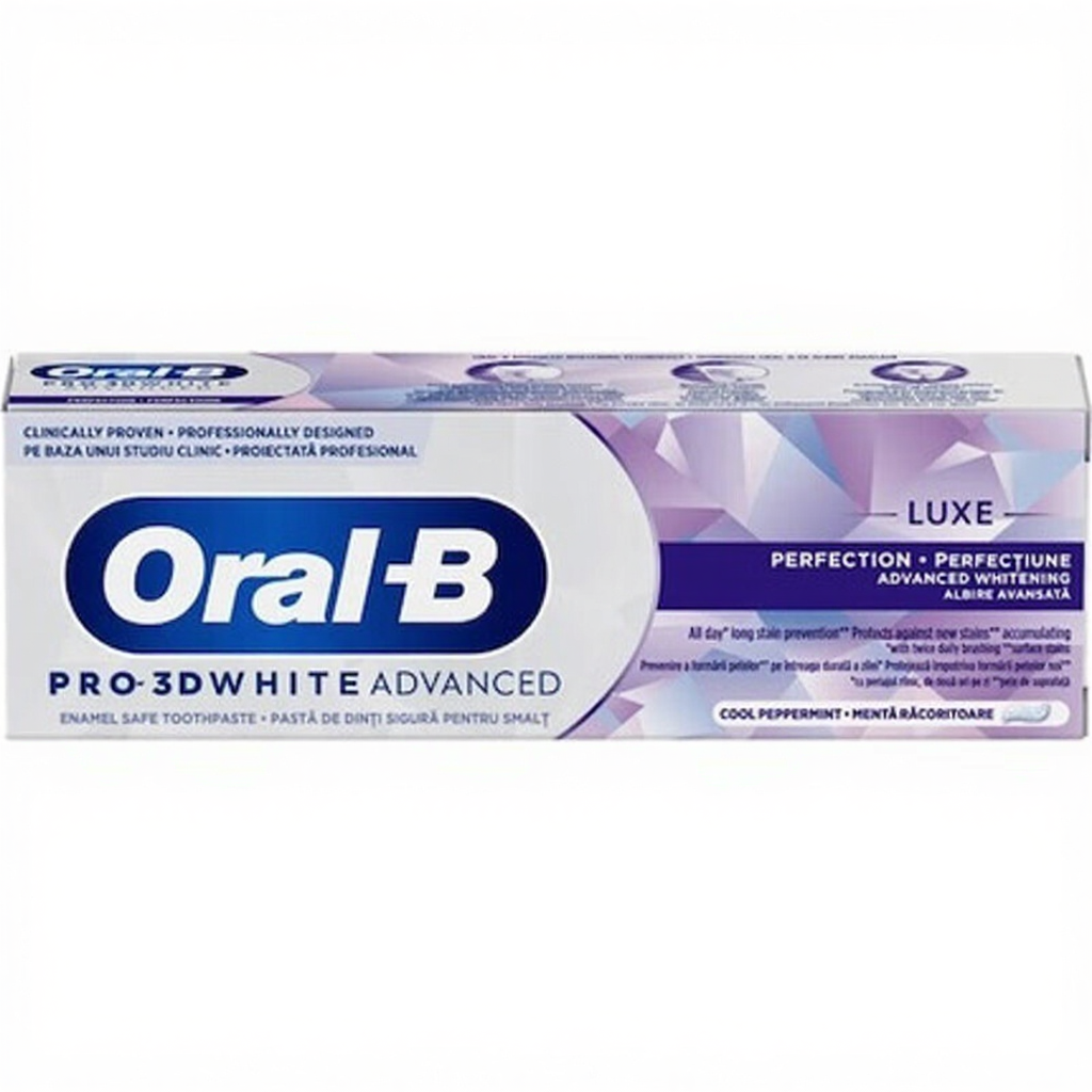 ORAL-B 3D White Luxe Perfectie 12x75ml