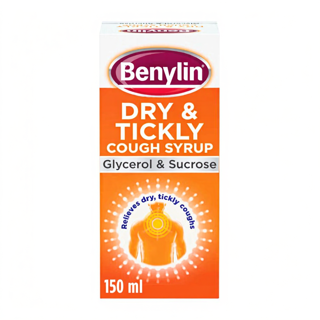 Benylin Dry and Tickly Cough Syrup, Adults and Children 150ml