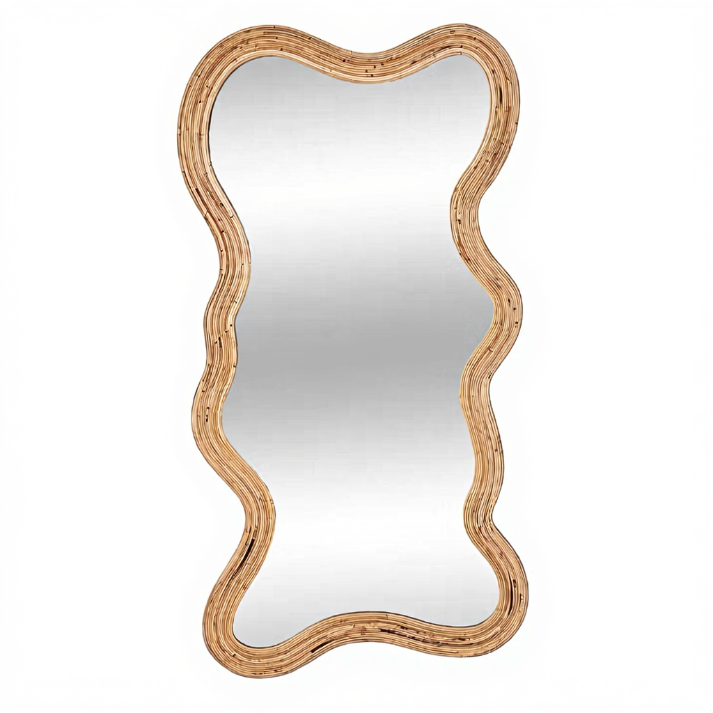 RATTAN MIRROR MAGGIE 179X86