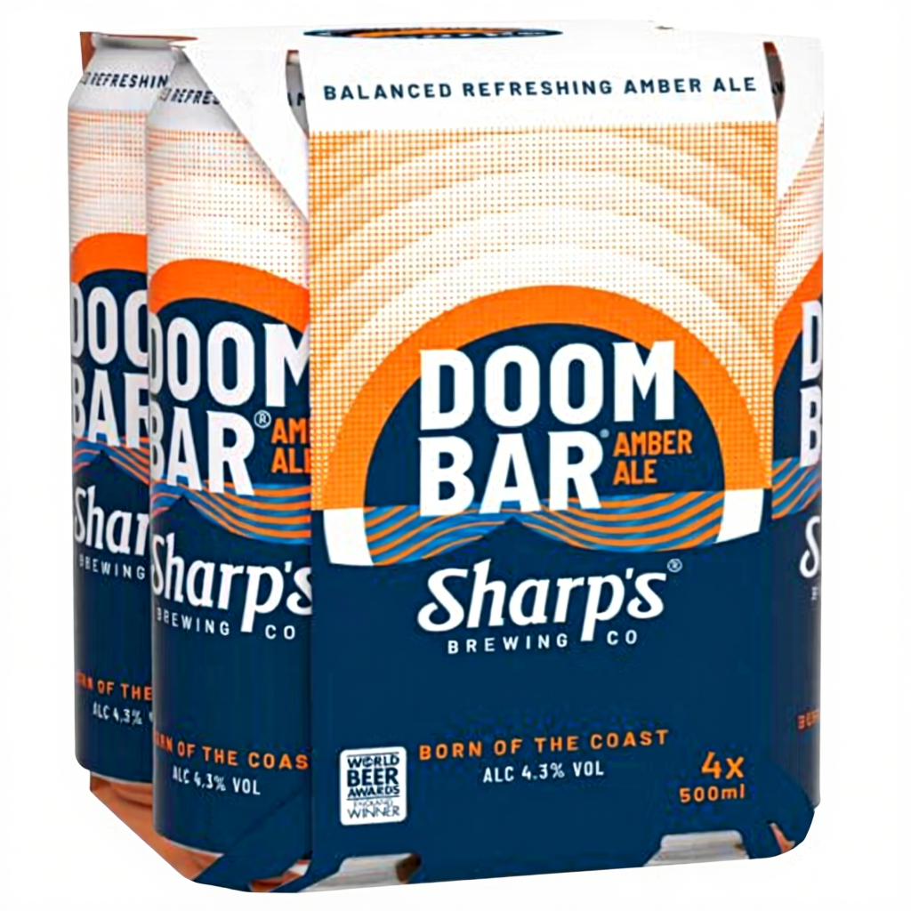 Sharp's Doom Bar 4 X 500ml (Abv 4.3%)