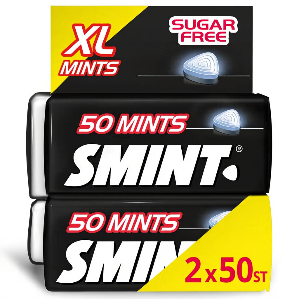 Smint Black Mint Sugarfree 2 x 35 g