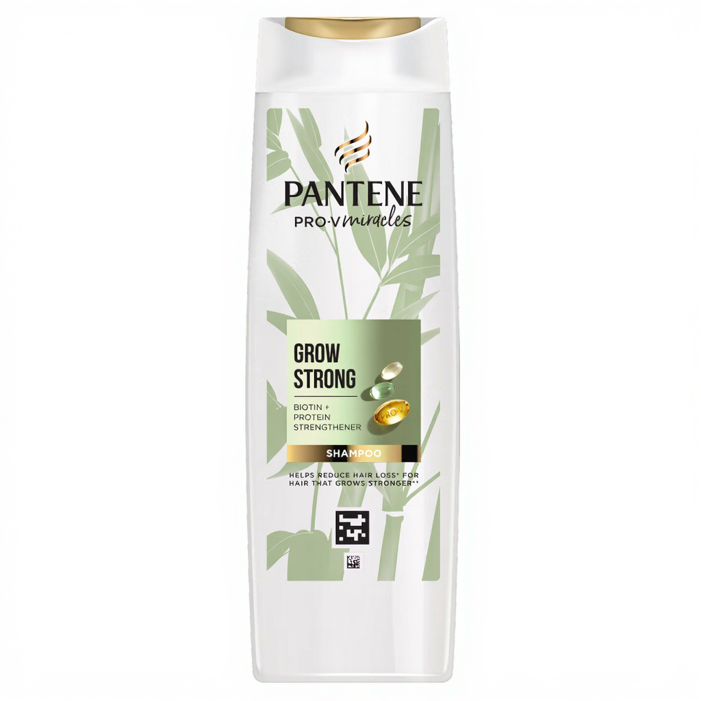 Pantene Pro-V Grow Strong Shampoo with Biotin for Dry Damaged Hair 400ml