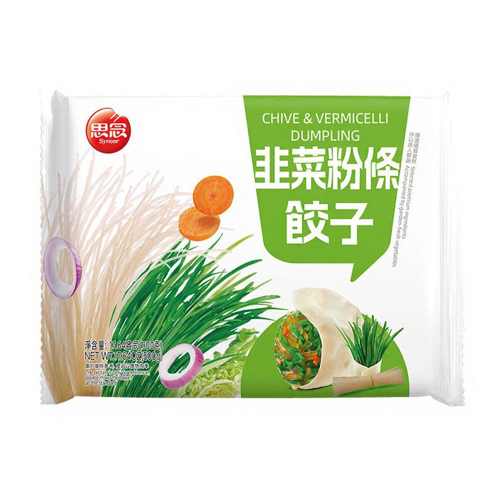 Synear Bieslook & Glasnoedels Dumpling 500g