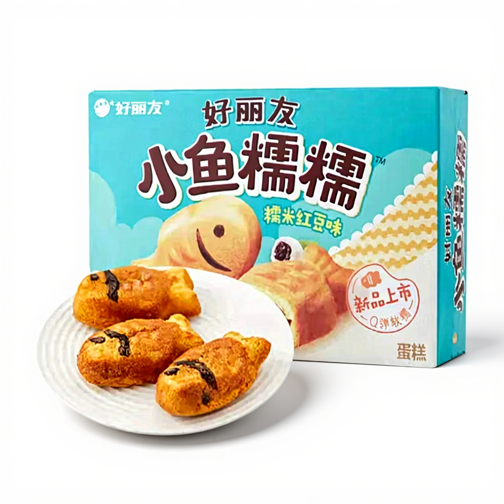 Orion Fish-Shaped Snack (Glutinous Rice and Red Bean) 168g